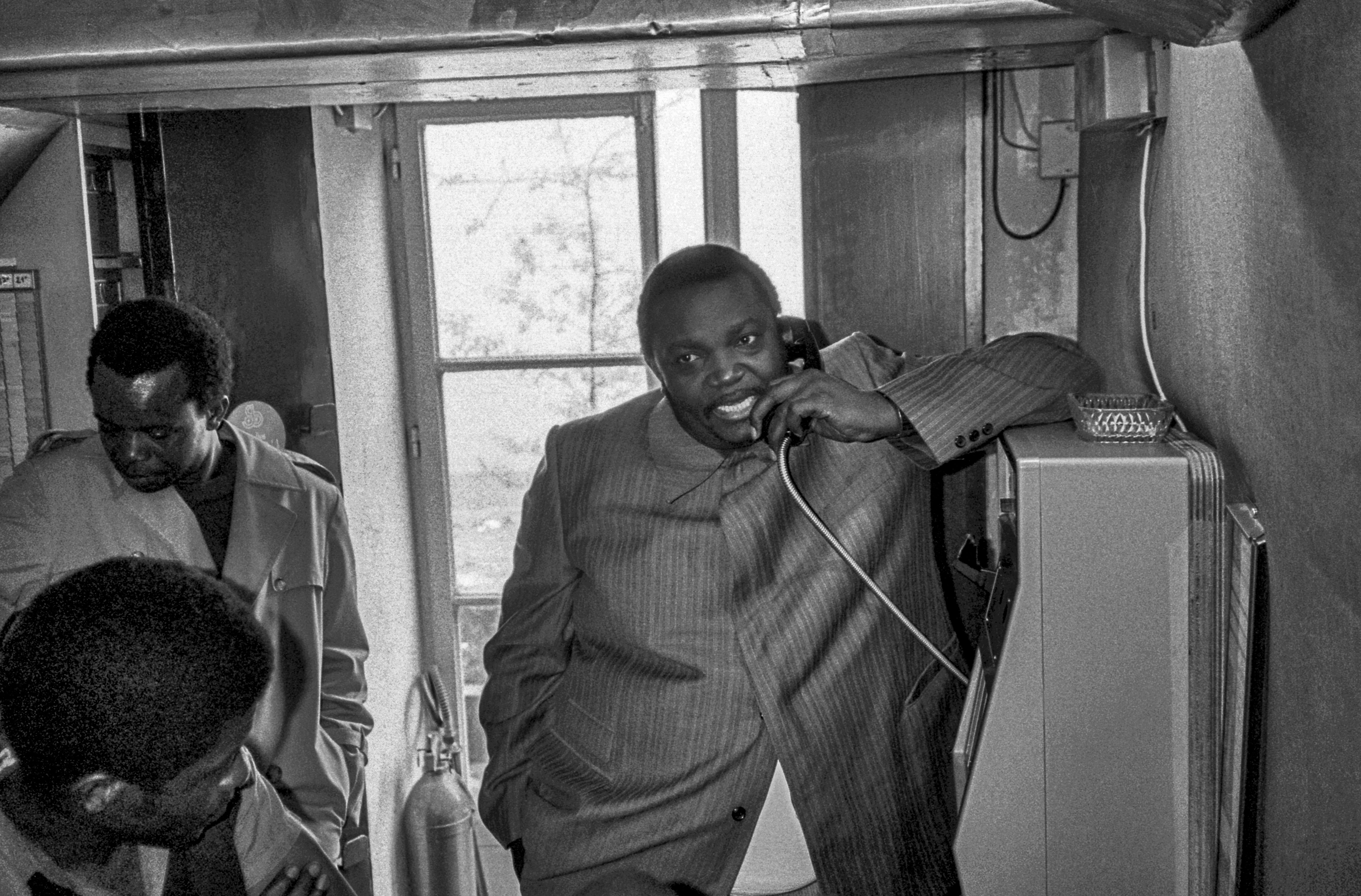 Franco Luambo Makiadi at Studio Johanna © Bill Akwa Bétotè