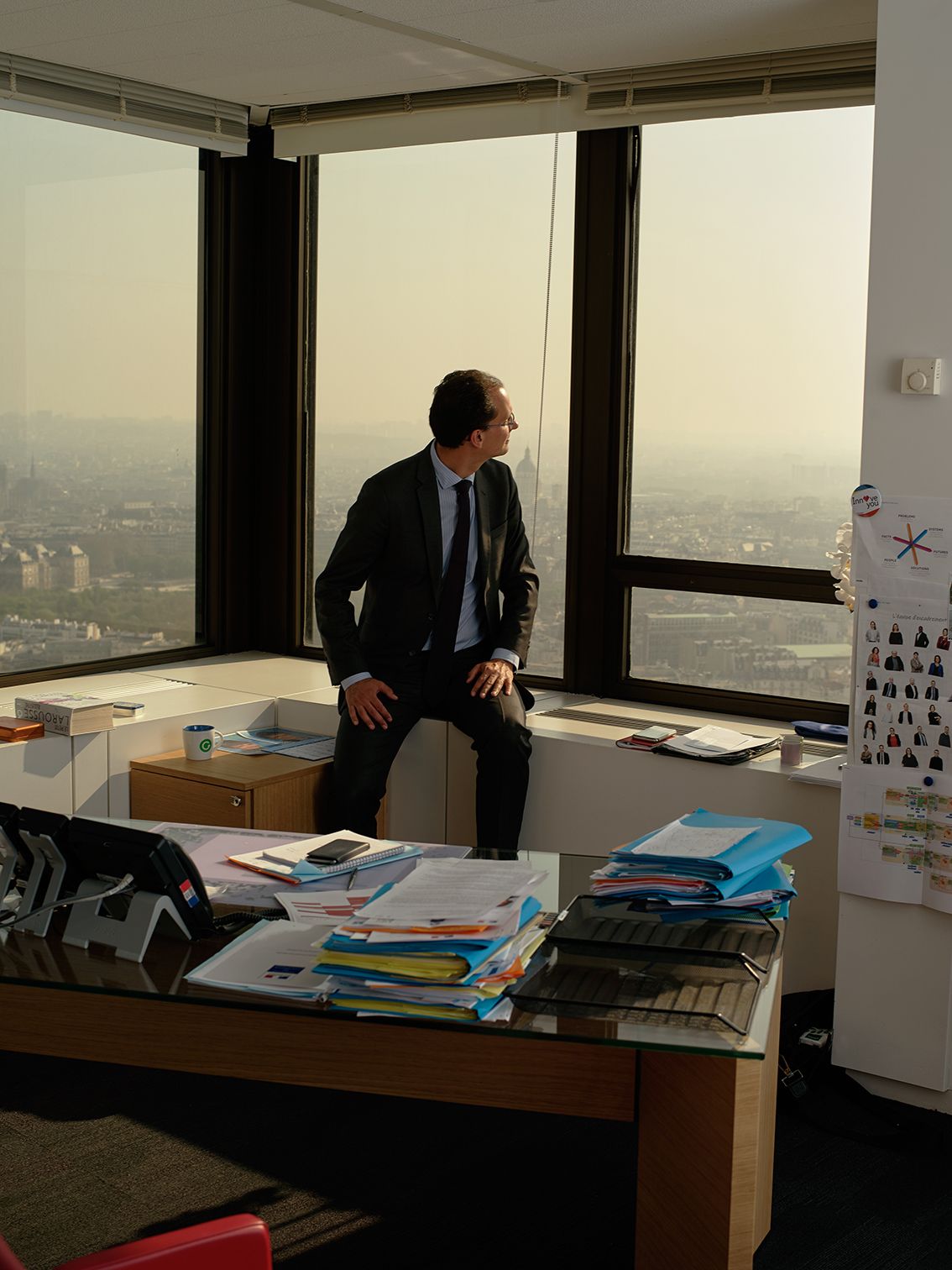 Jérôme Létier (ancien Directeur Général de l'ANTS) dans les bureaux de la Tour Montparnasse © Edouard Jacquinet